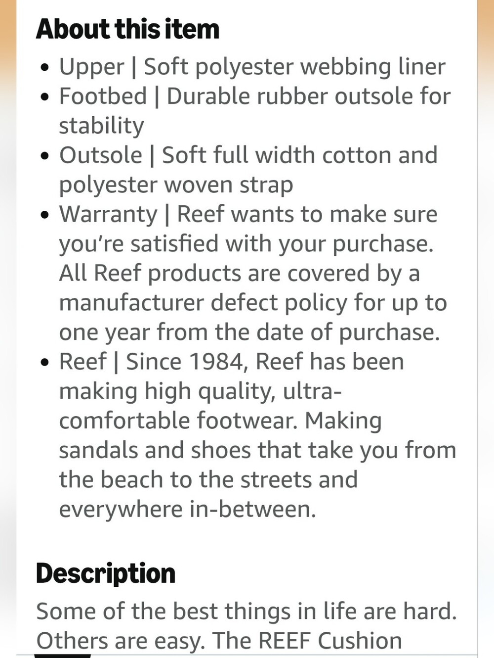 Reef Cushion Threads Flip-Flop Sandals- Aqua - Picture 8 of 13